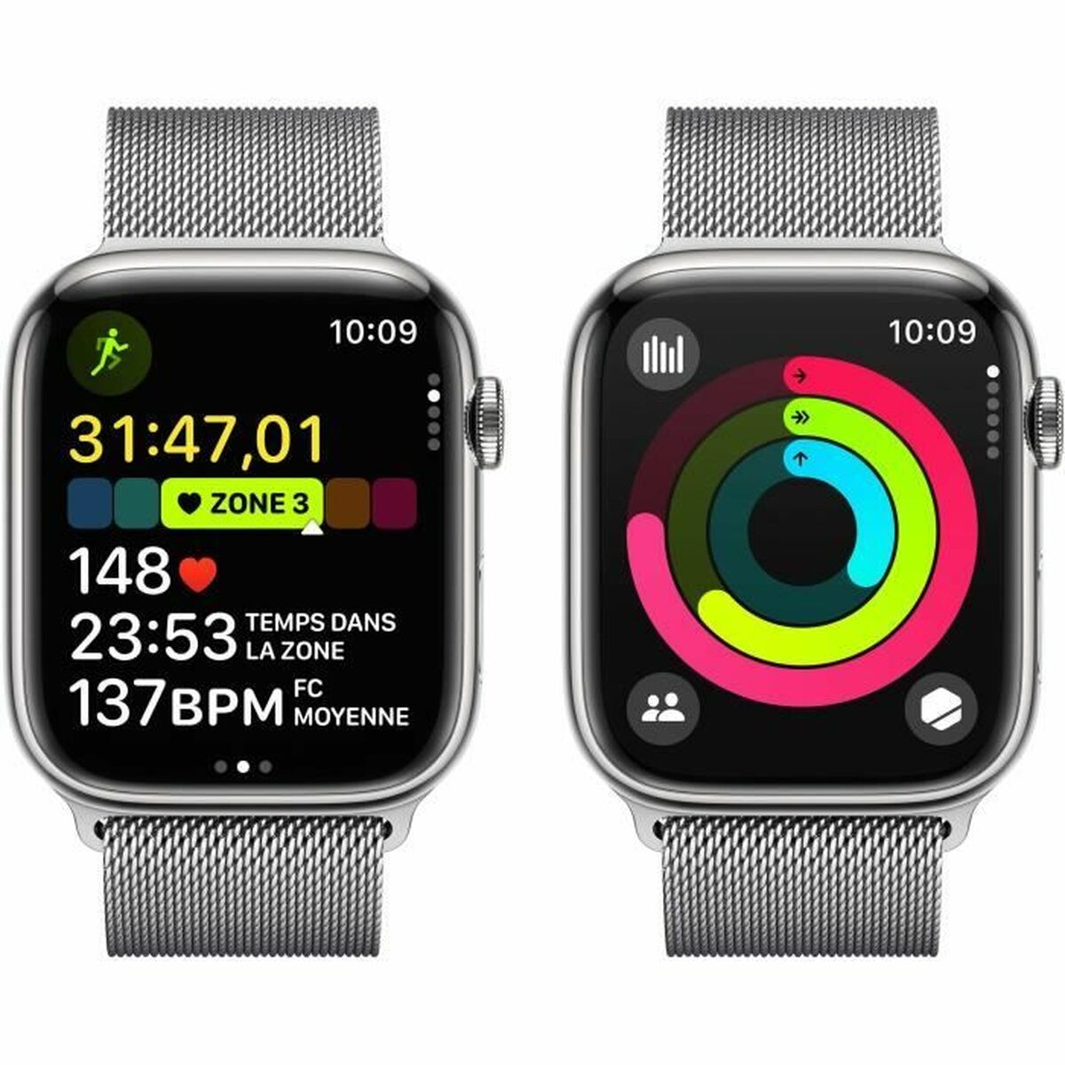 Smartklocka Apple Series 9 Silvrig 45 mm - 3