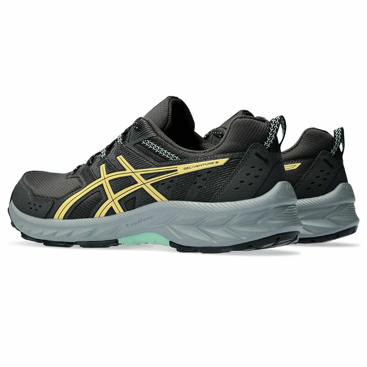Löparskor, Vuxna Asics Gel-Venture 9 Svart - 6