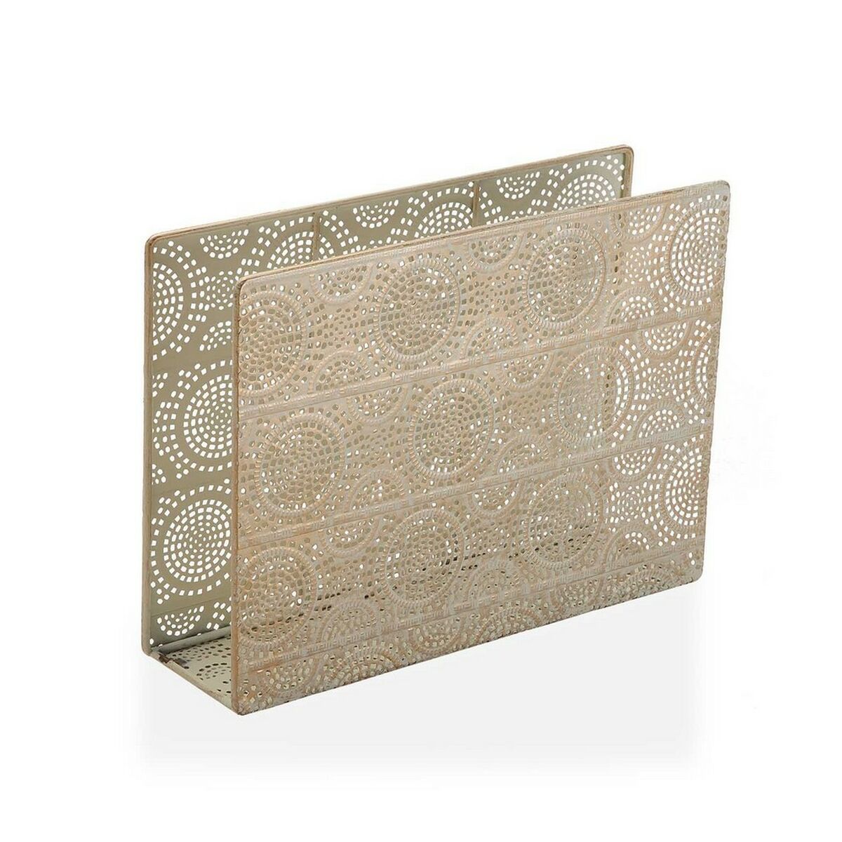 Tidningsställ Versa Gyllene Metall (10,2 x 30,5 x 40 cm)