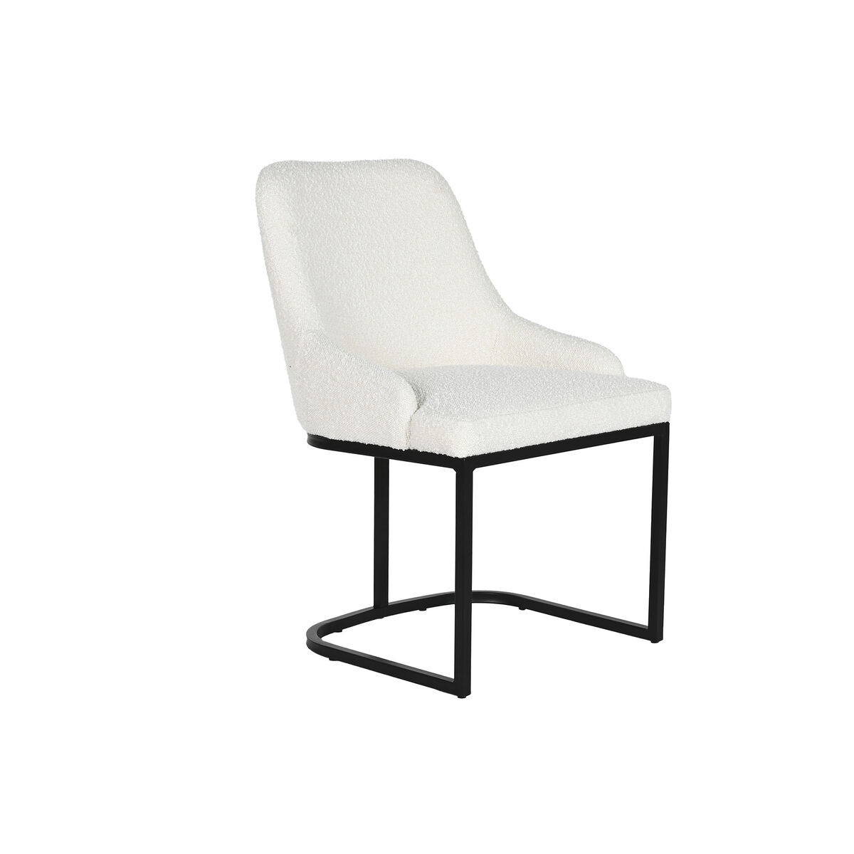 Matsalsstol Home ESPRIT Vit Svart 54 x 61 x 82,5 cm