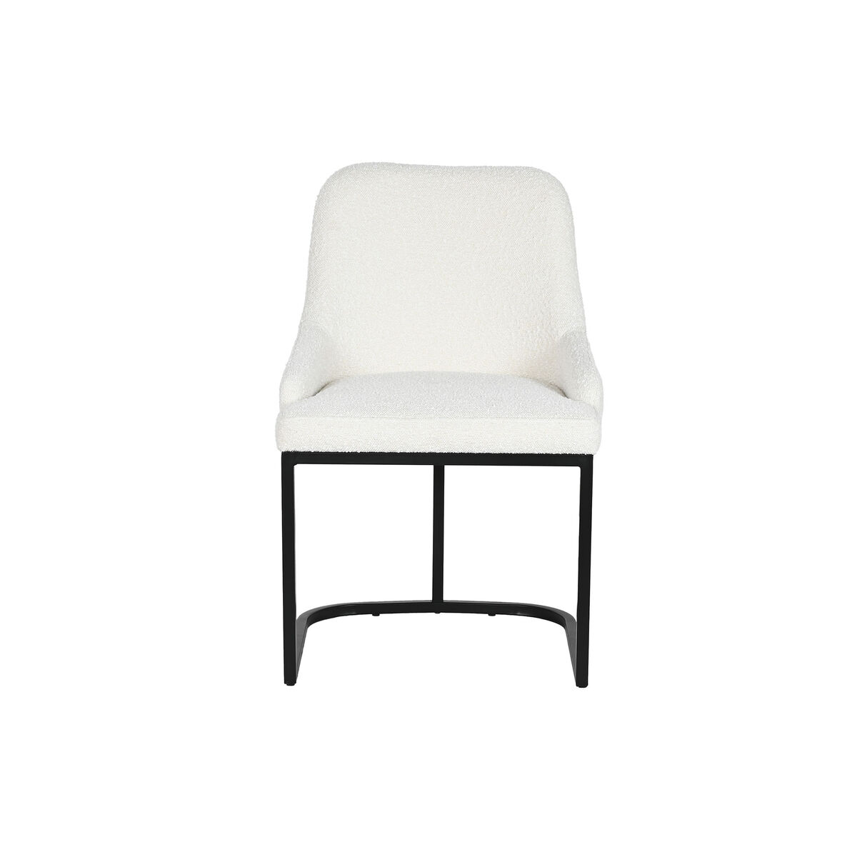 Matsalsstol Home ESPRIT Vit Svart 54 x 61 x 82,5 cm - 2