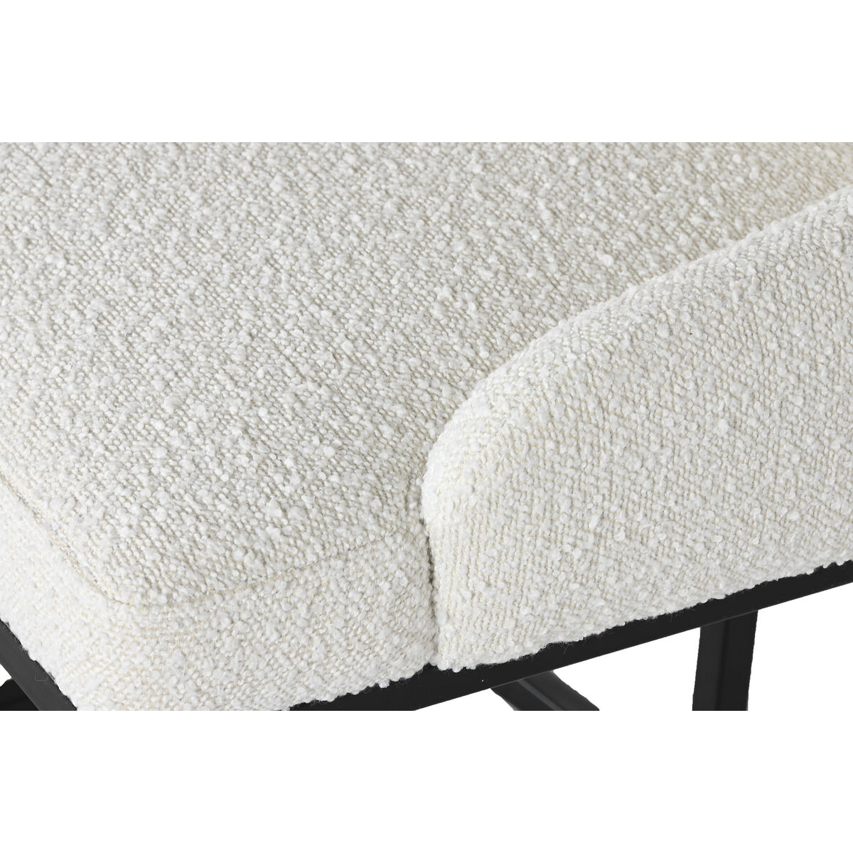 Matsalsstol Home ESPRIT Vit Svart 54 x 61 x 82,5 cm - 6