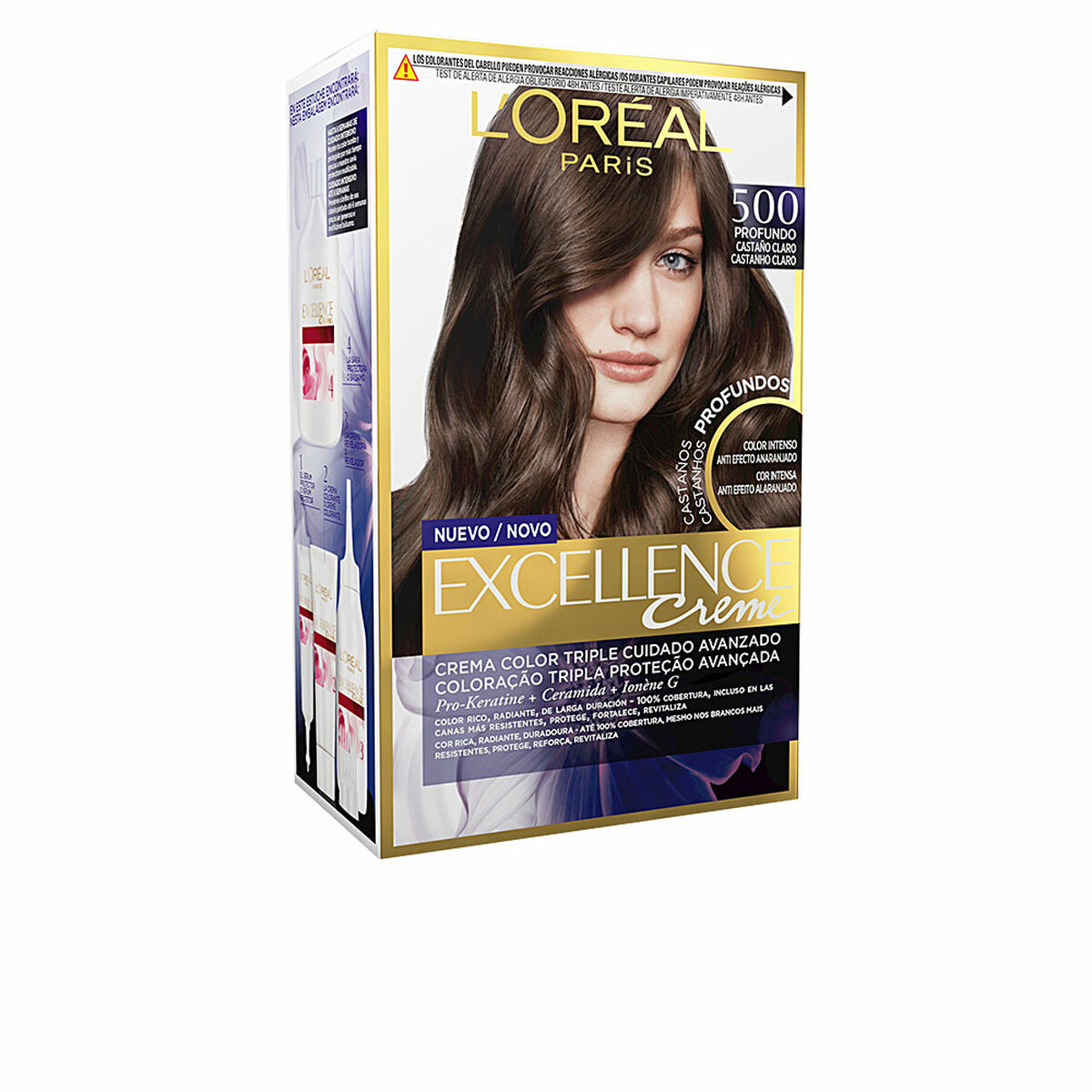 Permanent färg Excellence Brunette L'Oreal Professionnel Paris - 3