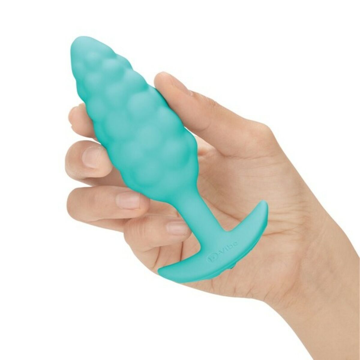 Vibrerande anuspropp B-Vibe Bump Texture Grön - 2