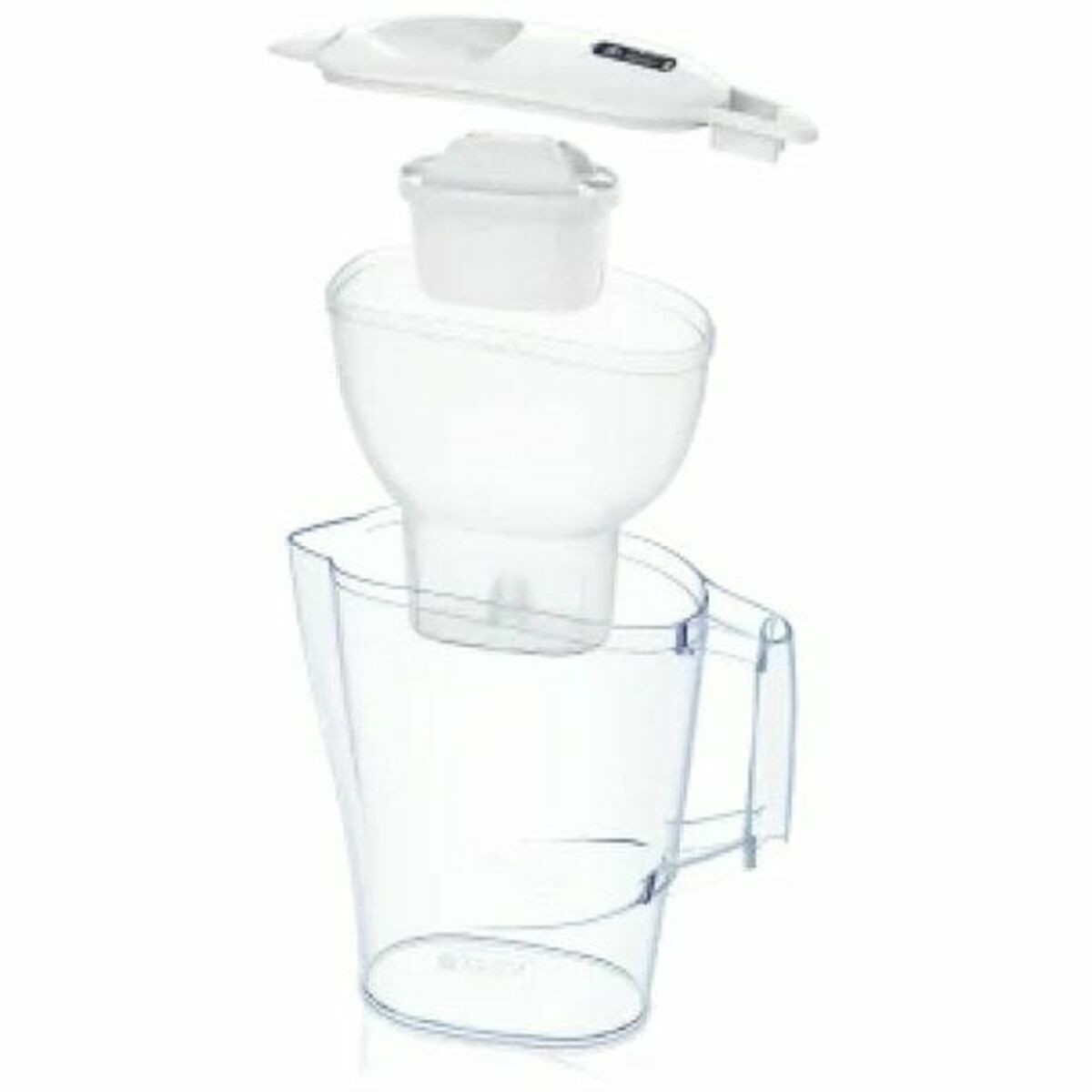 Filtreringskanna Brita ALUNA BLANCA Vit Transparent Plast 2,4 L - 3