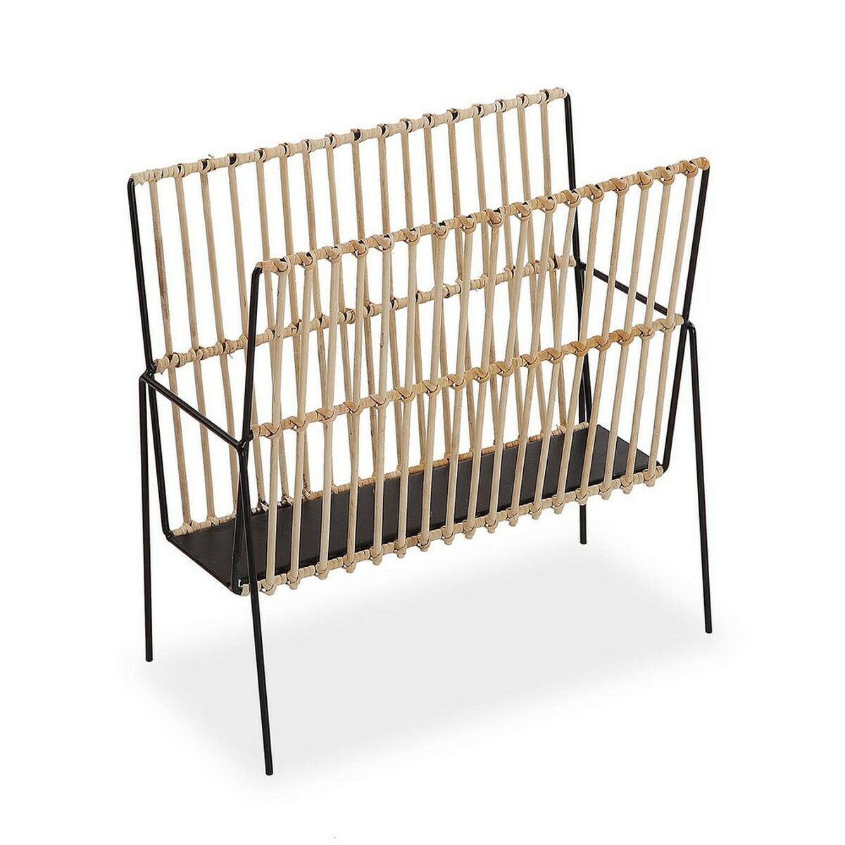 Tidningsställ Versa Metall Harts Trä MDF 19 x 35,5 x 36 cm - 2