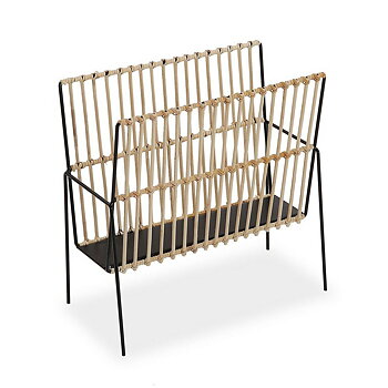 Tidningsställ Versa Metall Harts Trä MDF 19 x 35,5 x 36 cm