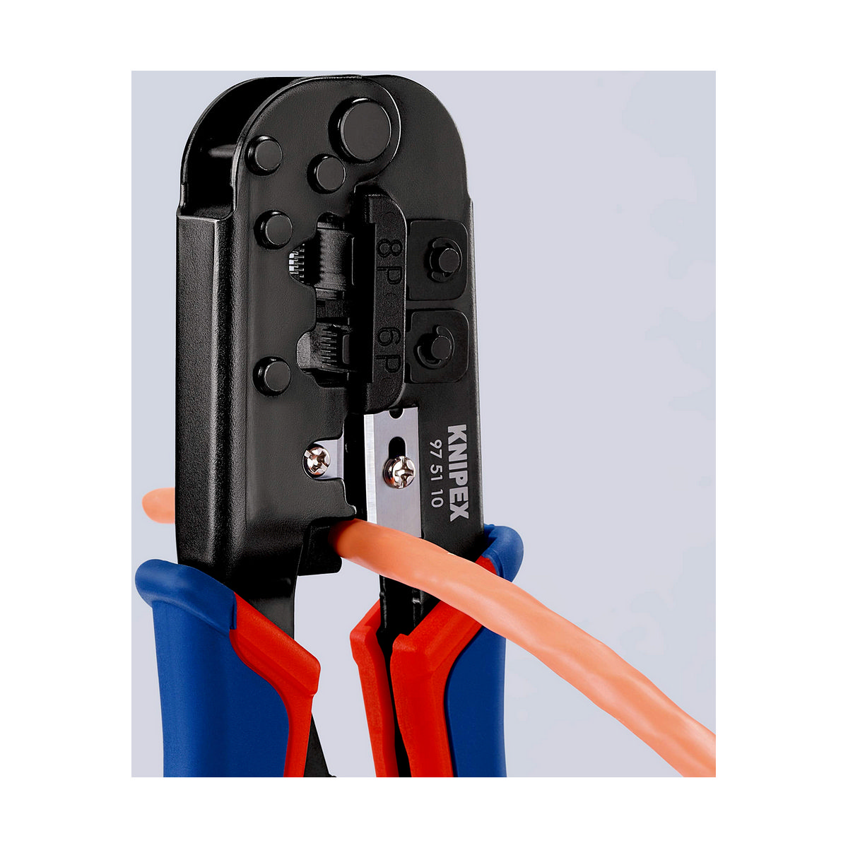 Veckare Knipex 70 x 18 x 190 mm Kablar och kontakter (1 antal) - 7