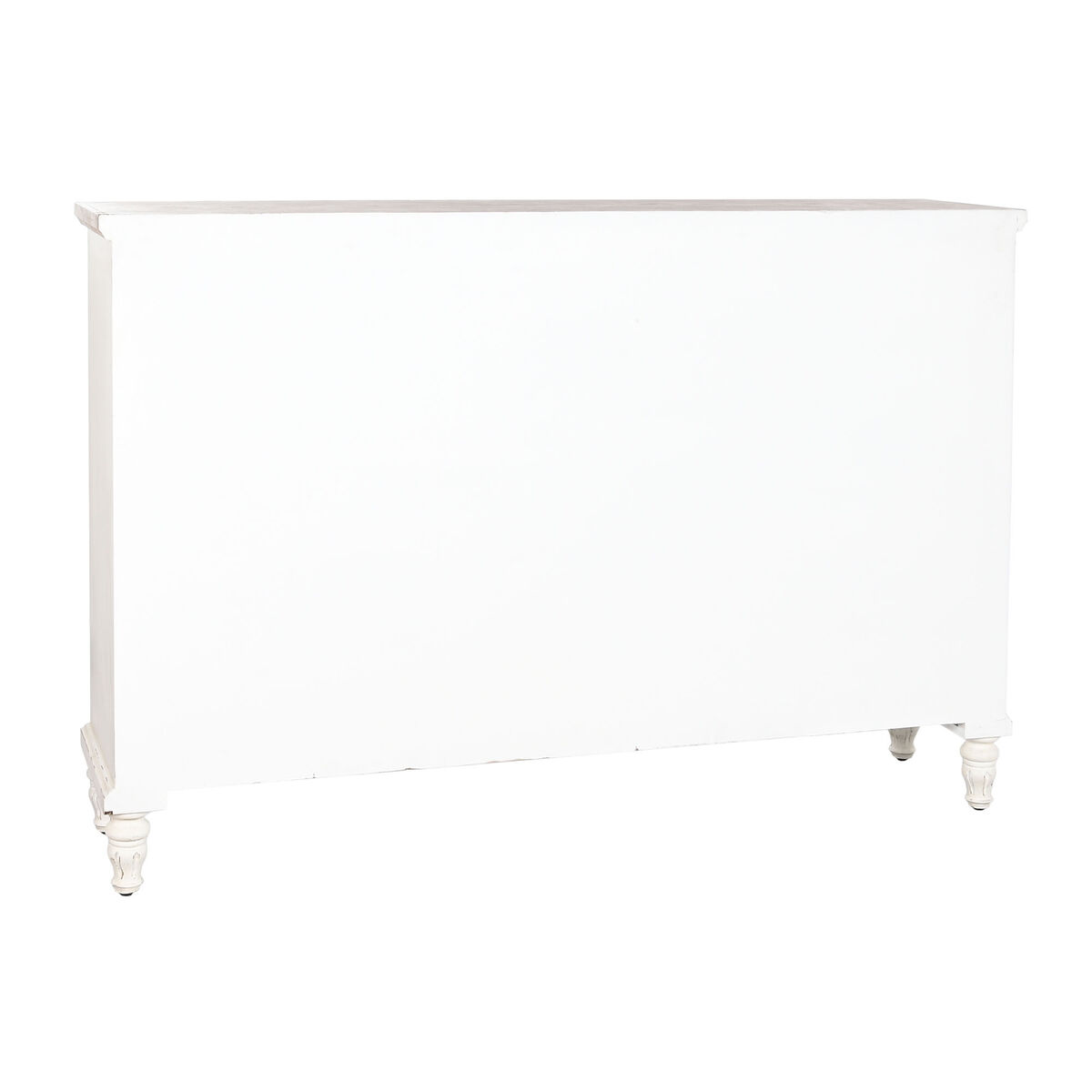 Skänk DKD Home Decor Vit Naturell Glas Gran 150 x 36 x 104 cm - 3