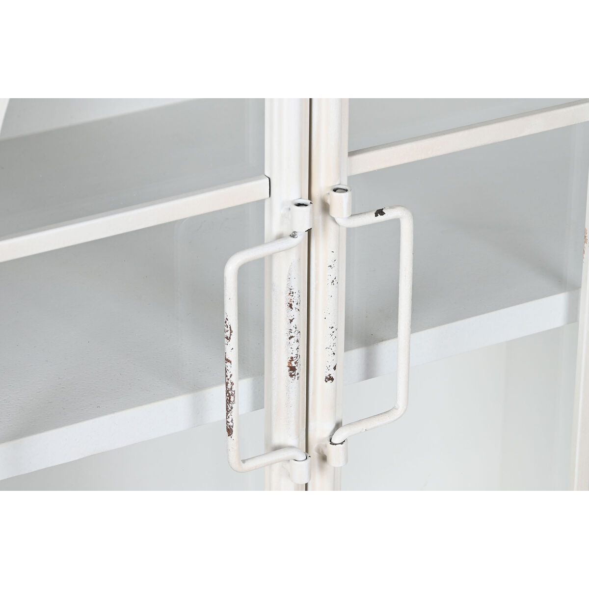 Skänk DKD Home Decor Vit Naturell Glas Gran 150 x 36 x 104 cm - 6
