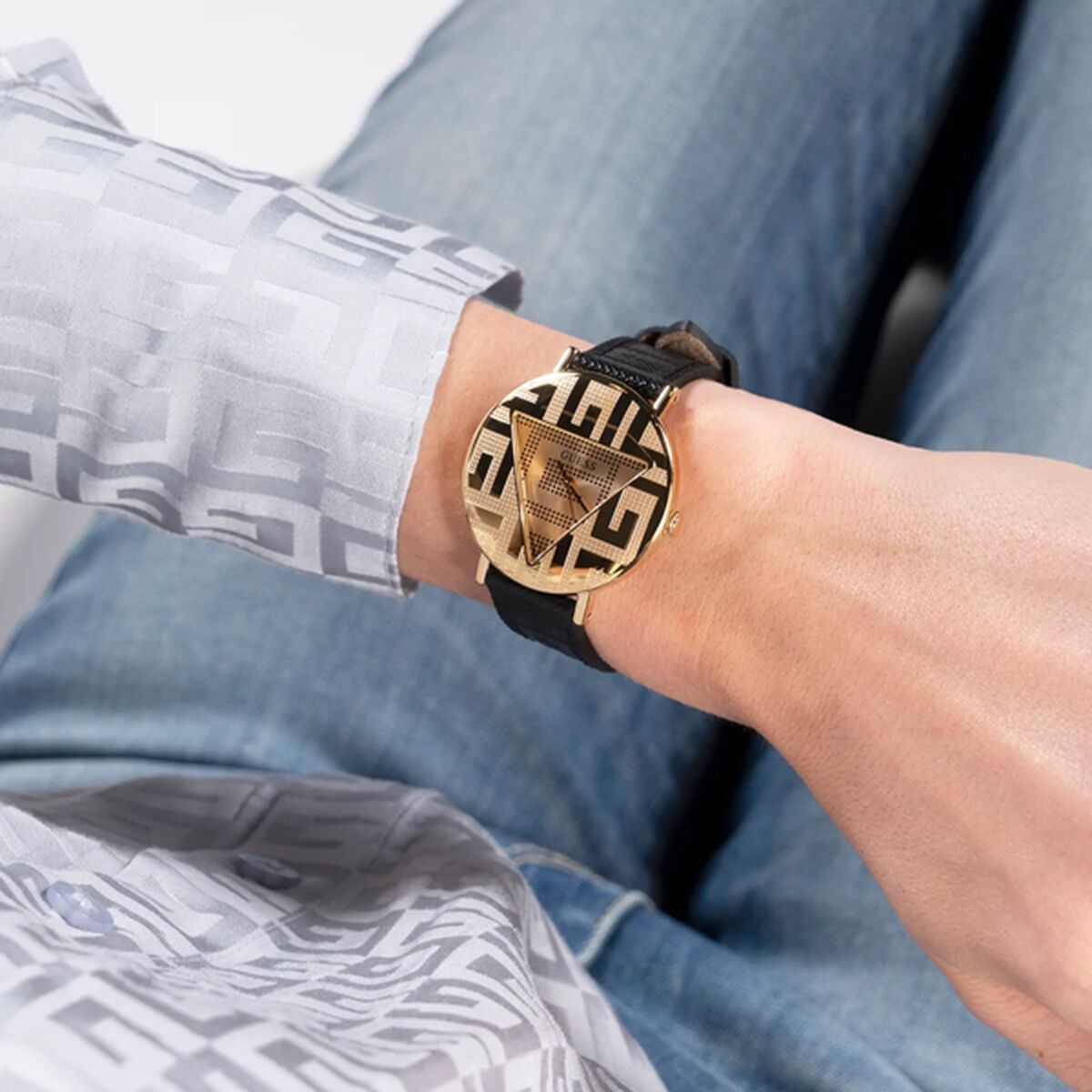 Damklocka Guess ICONIC (Ø 36 mm) - 4
