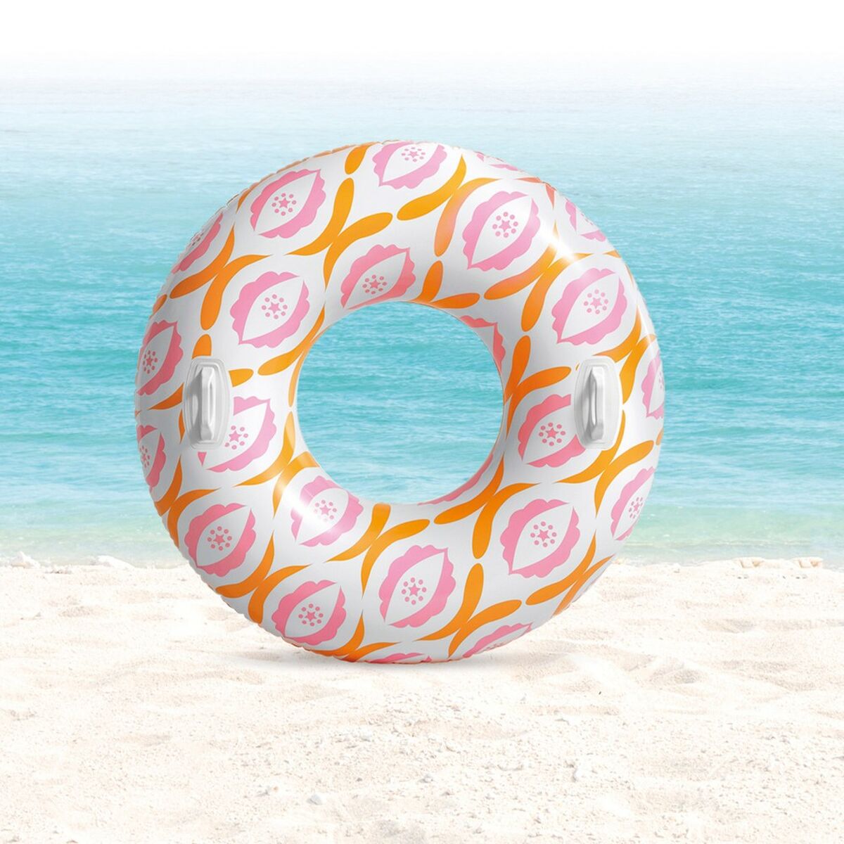 Uppblåsbar flytring Intex Timeless Ø 91 cm Donut - 4