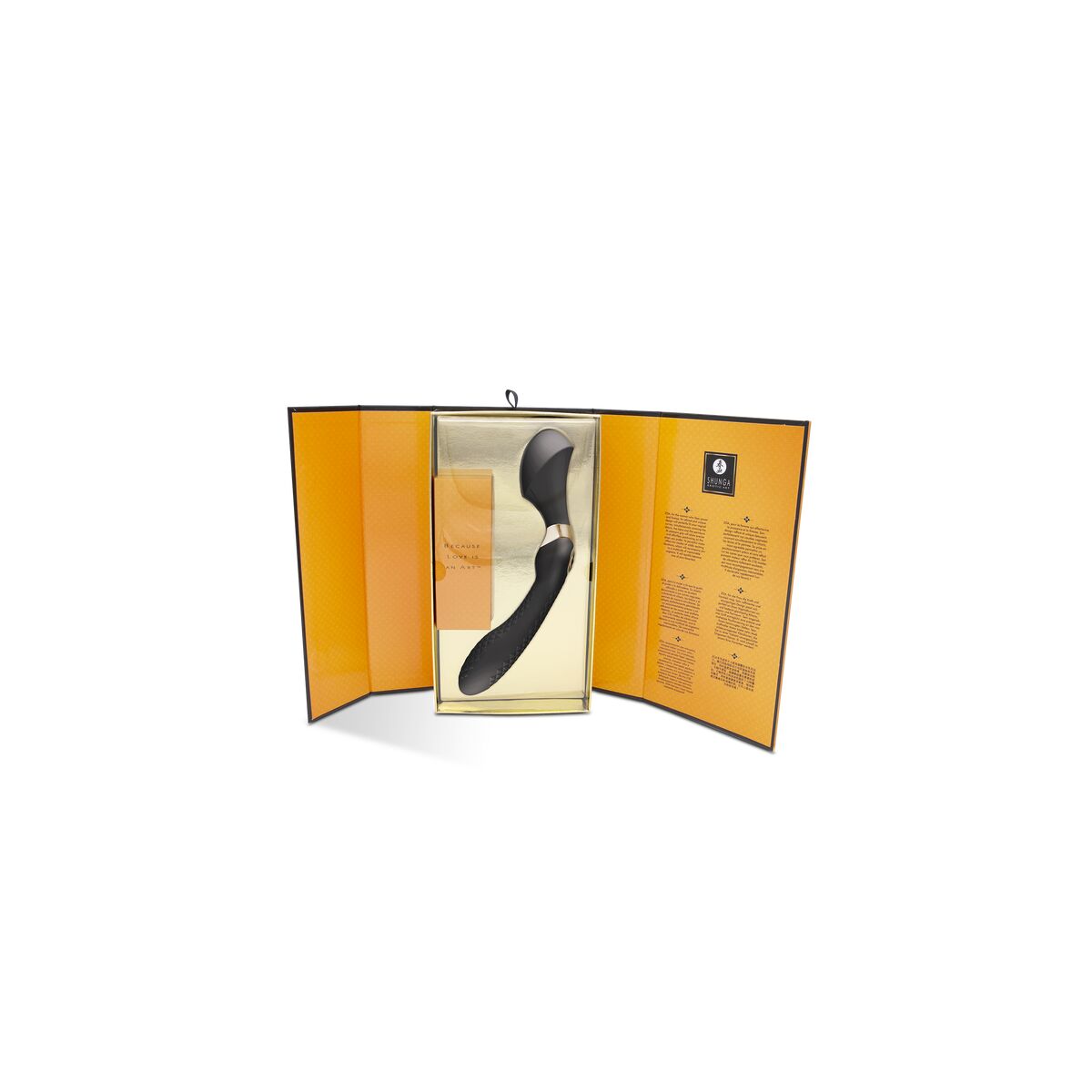 Massagemedel Shunga Zoa Svart Gyllene - 4