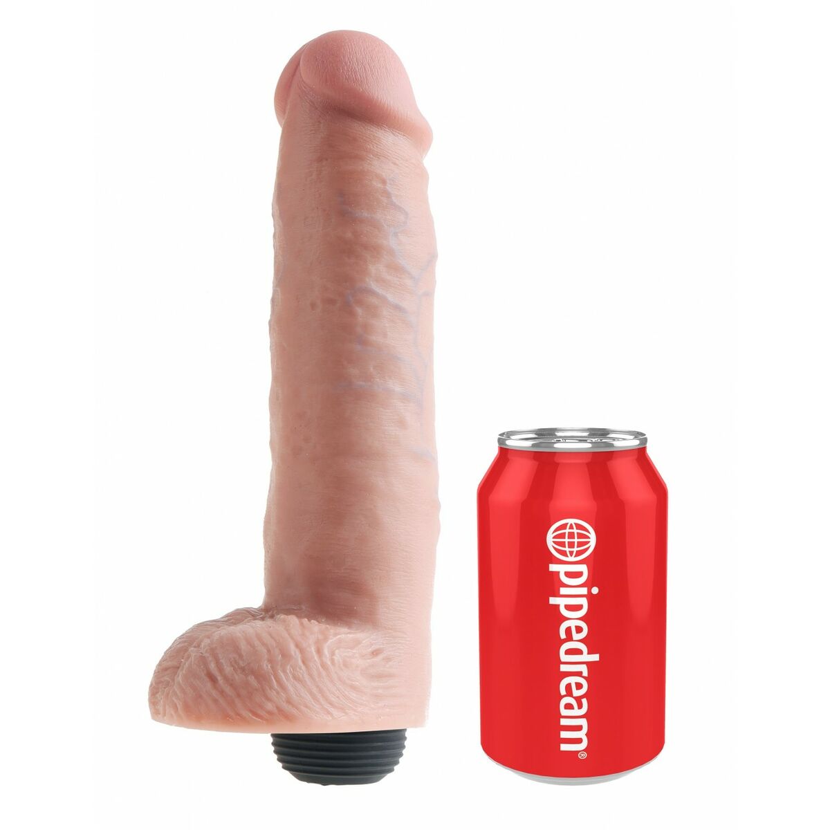 Realistisk dildo Pipedream King Cock PVC Silikon - 4