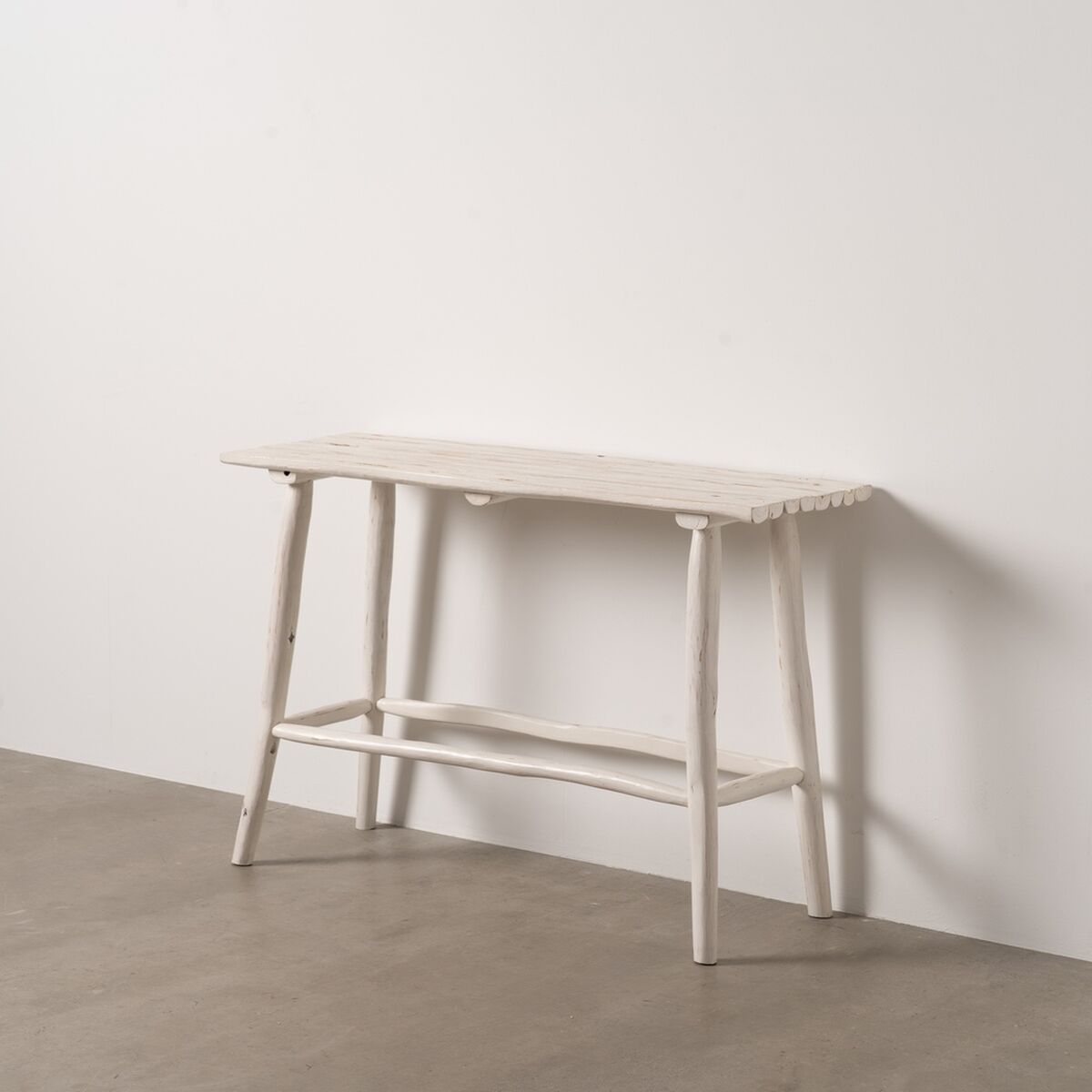 Mottagare Vit 120 x 40 x 80 cm - 2