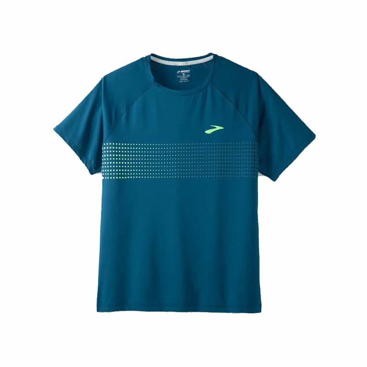 T-shirt med kortärm Herr Brooks Atmosphere  2.0 Turkos - 3