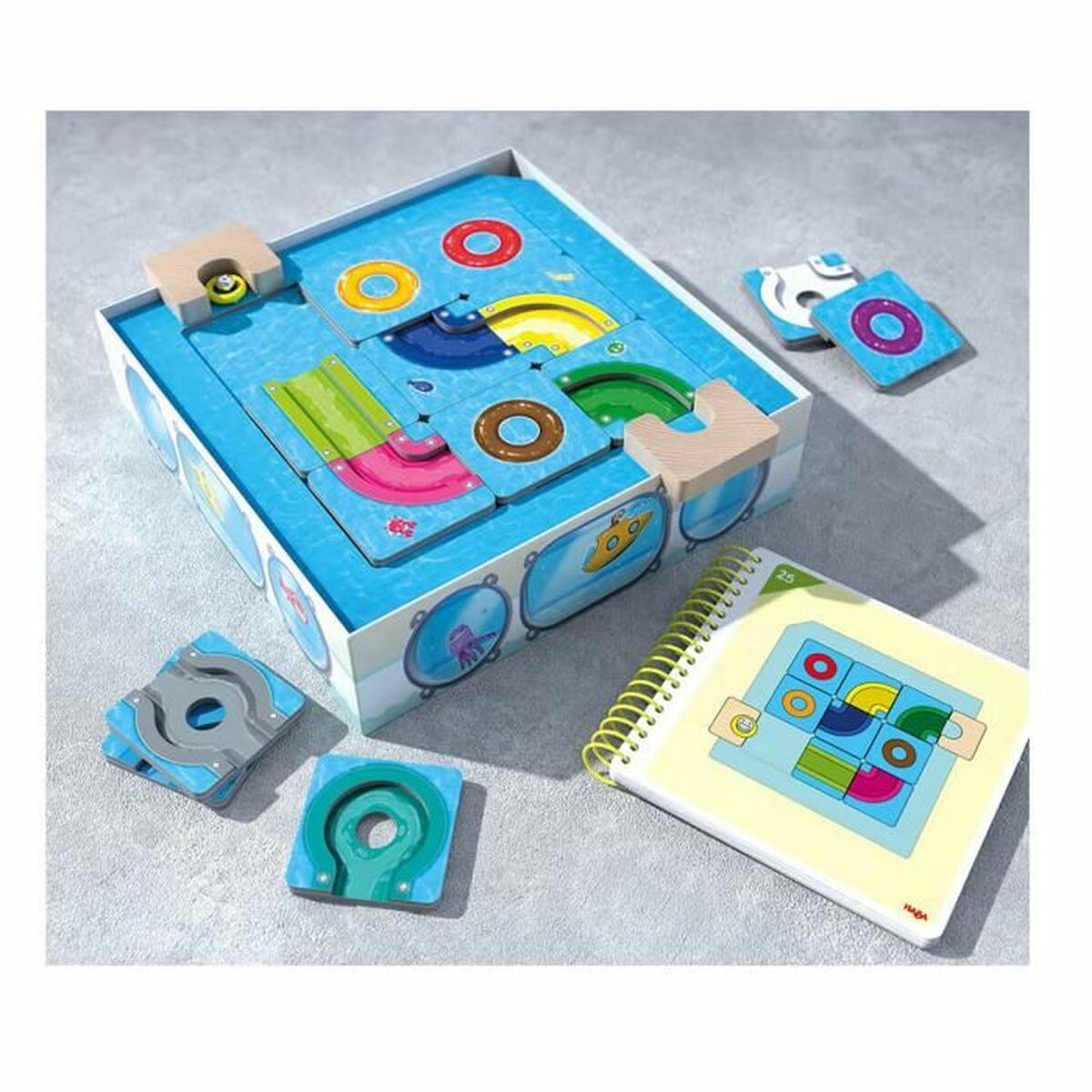Sällskapsspel HABA Logic Games - Splash Labyrinth - 3