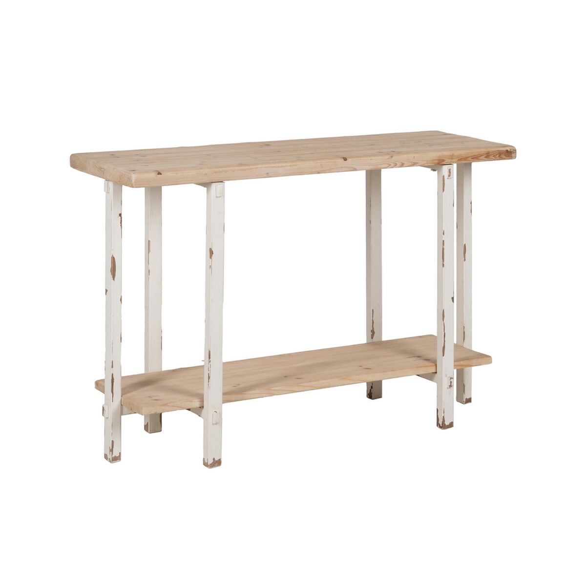 Mottagare Vit Naturell 120 x 40 x 80 cm