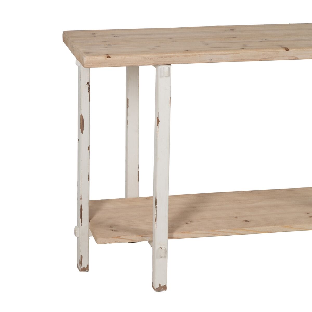 Mottagare Vit Naturell 120 x 40 x 80 cm - 5