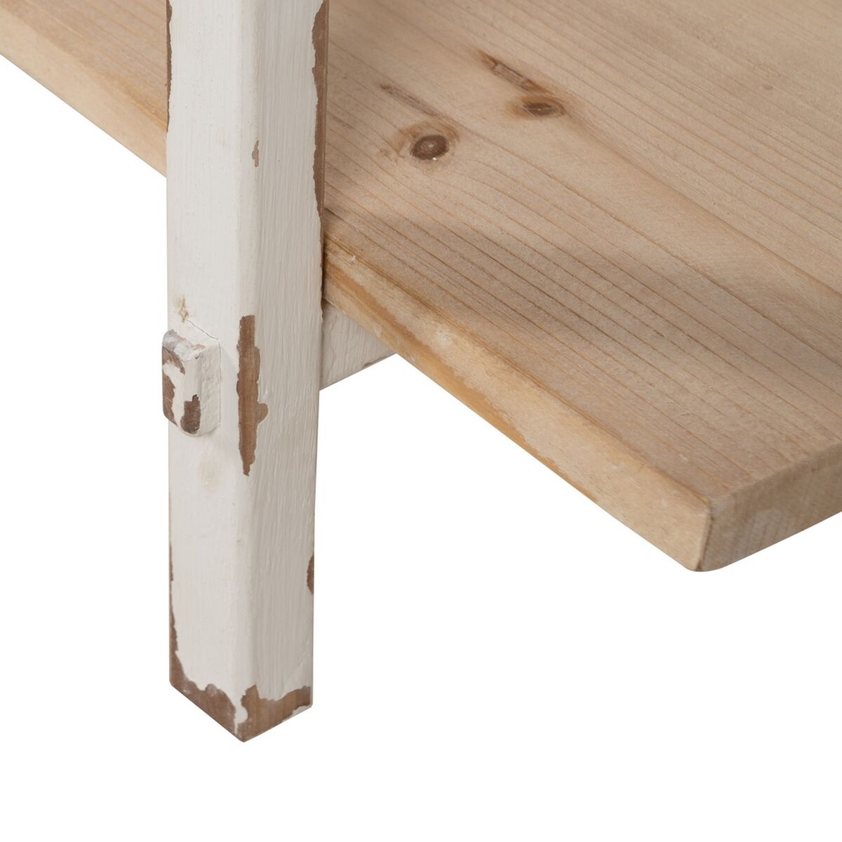 Mottagare Vit Naturell 120 x 40 x 80 cm - 8