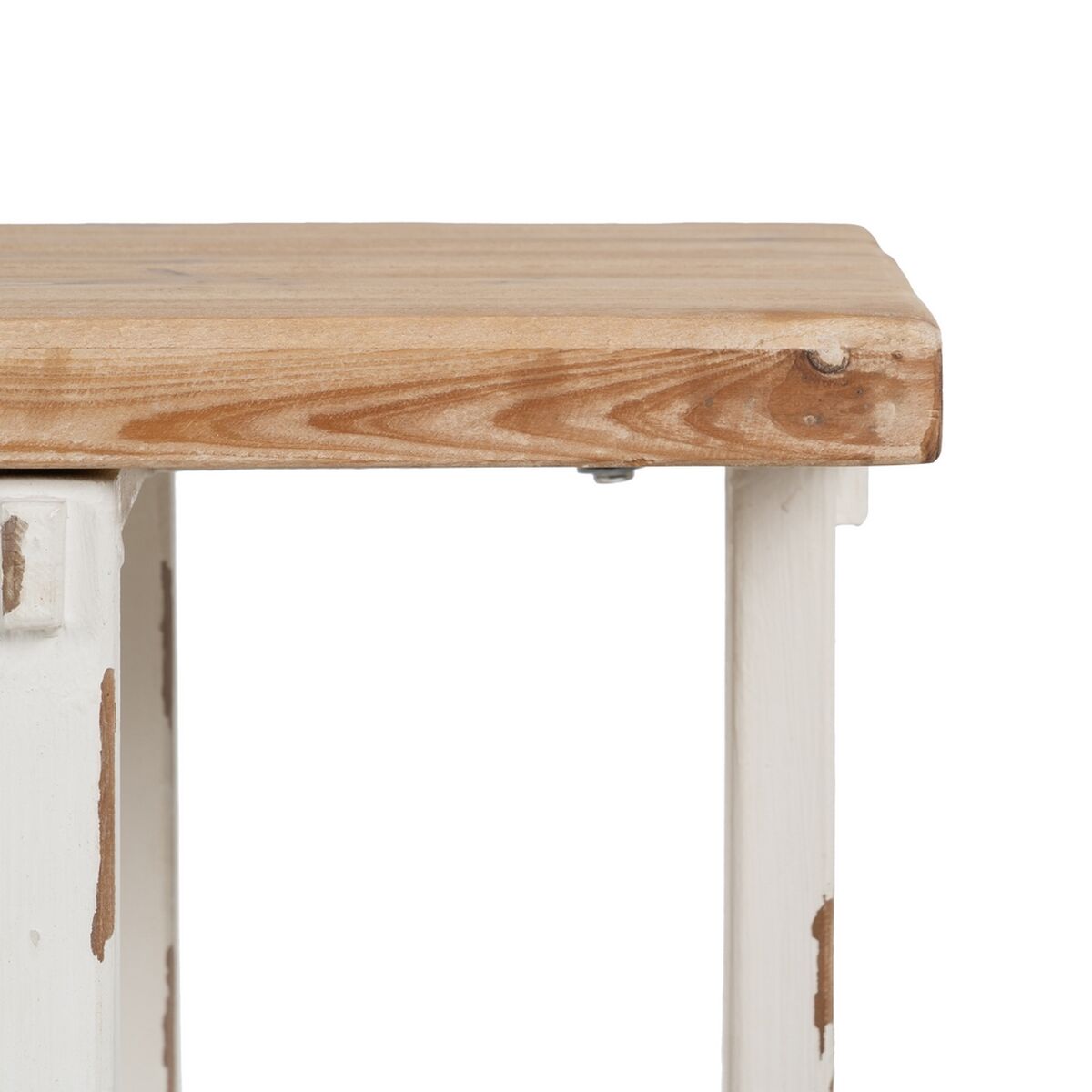 Mottagare Vit Naturell 120 x 40 x 80 cm - 6