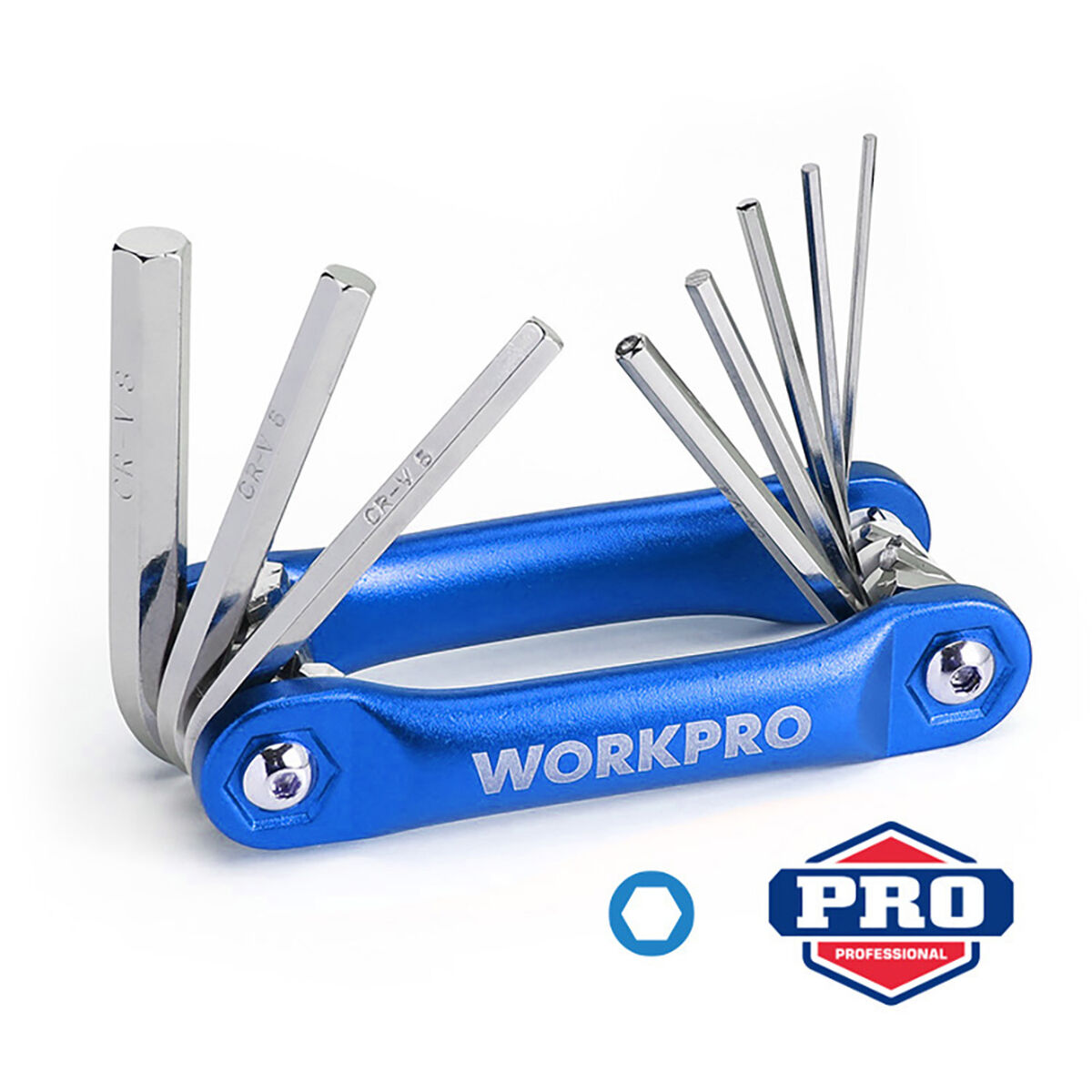Insexnyckelsats Workpro - 5