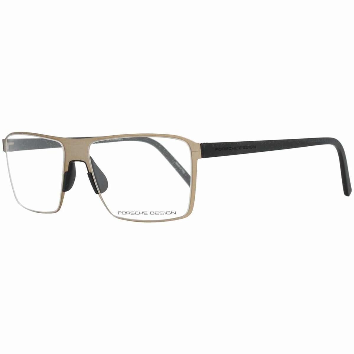 Glasögonbågar Porsche Svart Gyllene ø 54 mm - 5