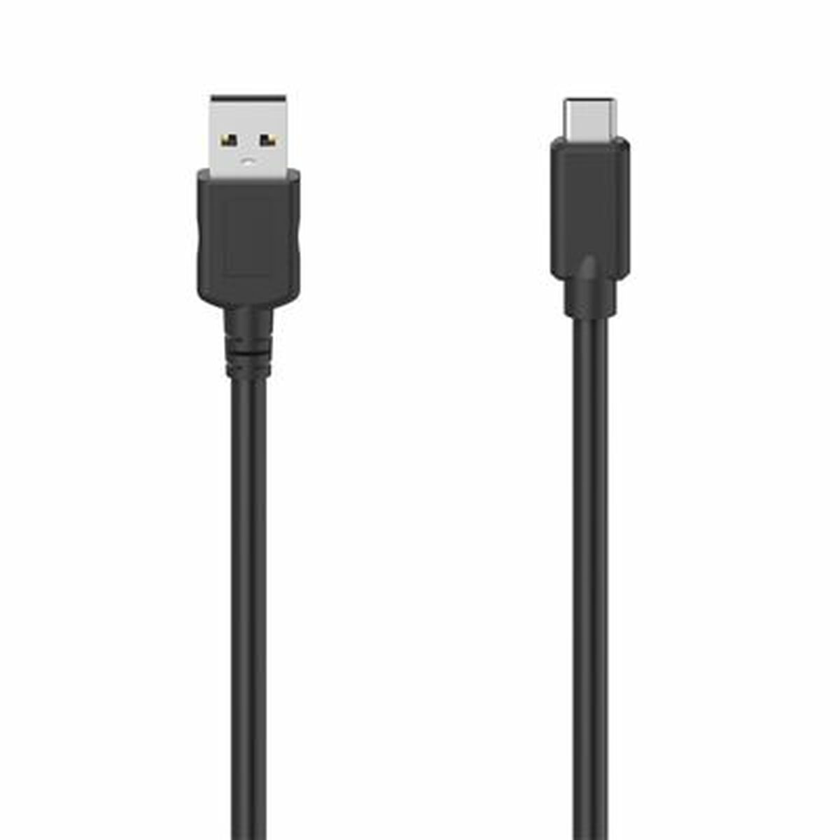 USB-C-kabel till USB Hama Technics ECO PC 1,5 m Svart - 2
