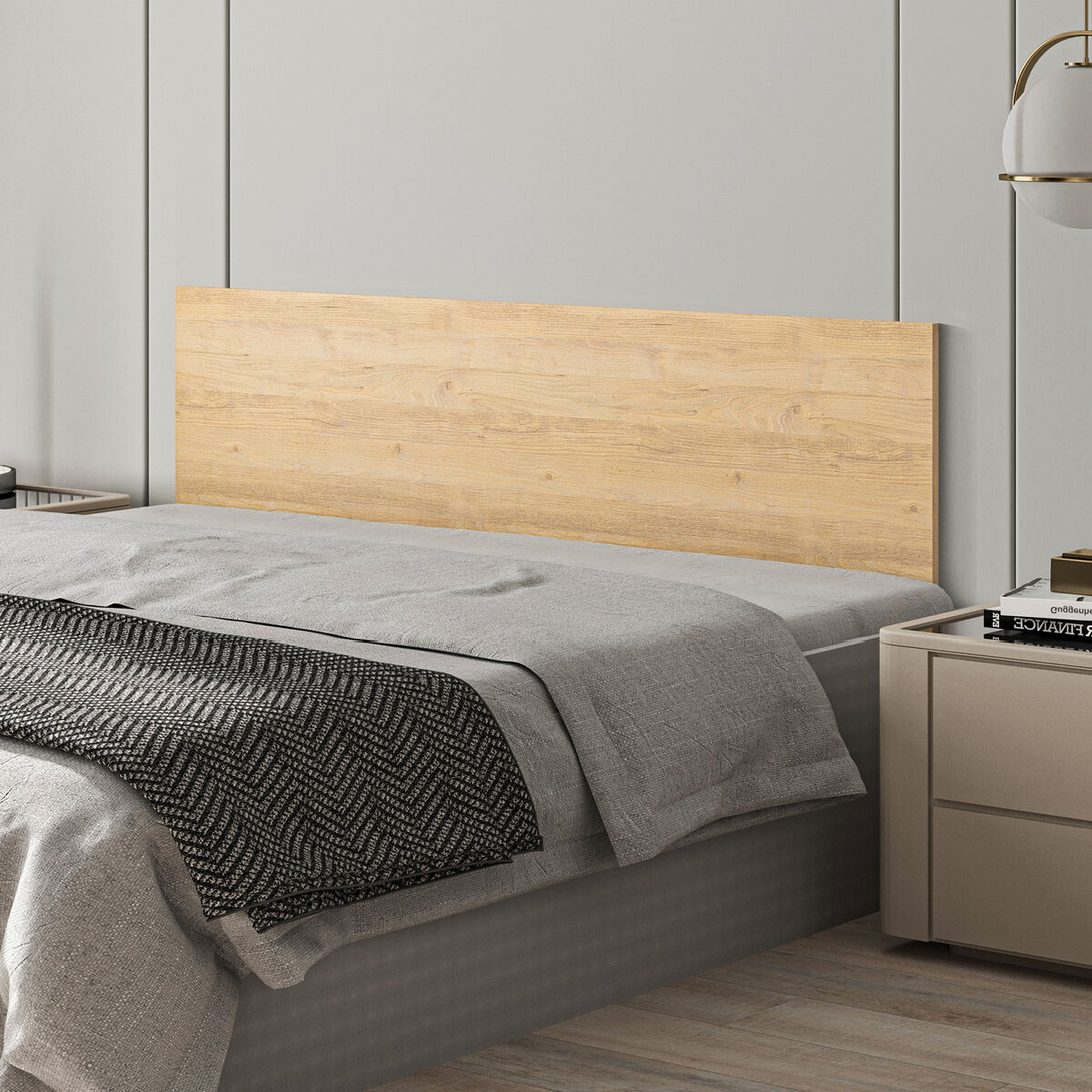 Sänggavel Alexandra House Living Tölgy 158 x 40 x 18 cm - 2