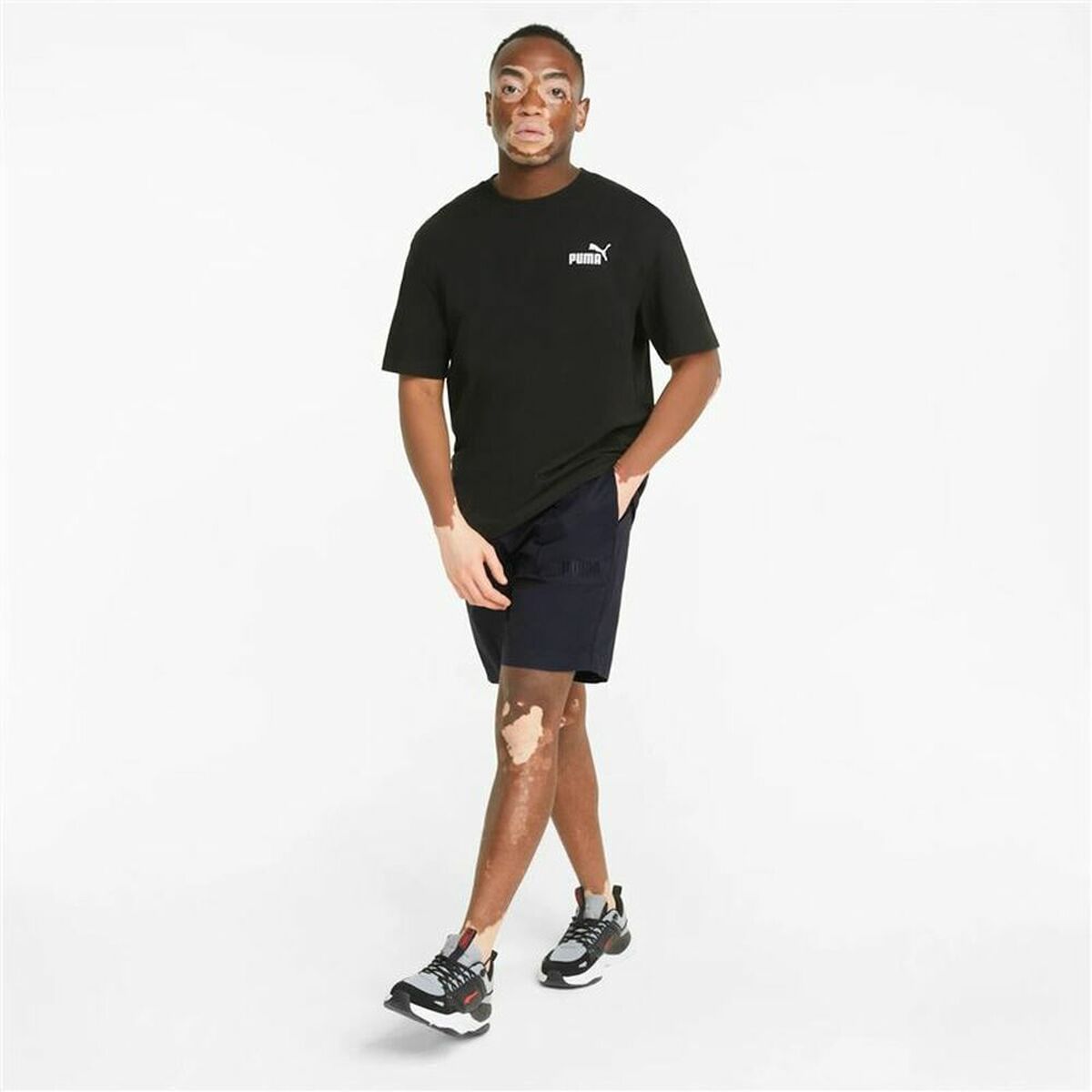 Sportshorts för män Puma Modern Basics M Svart - 5