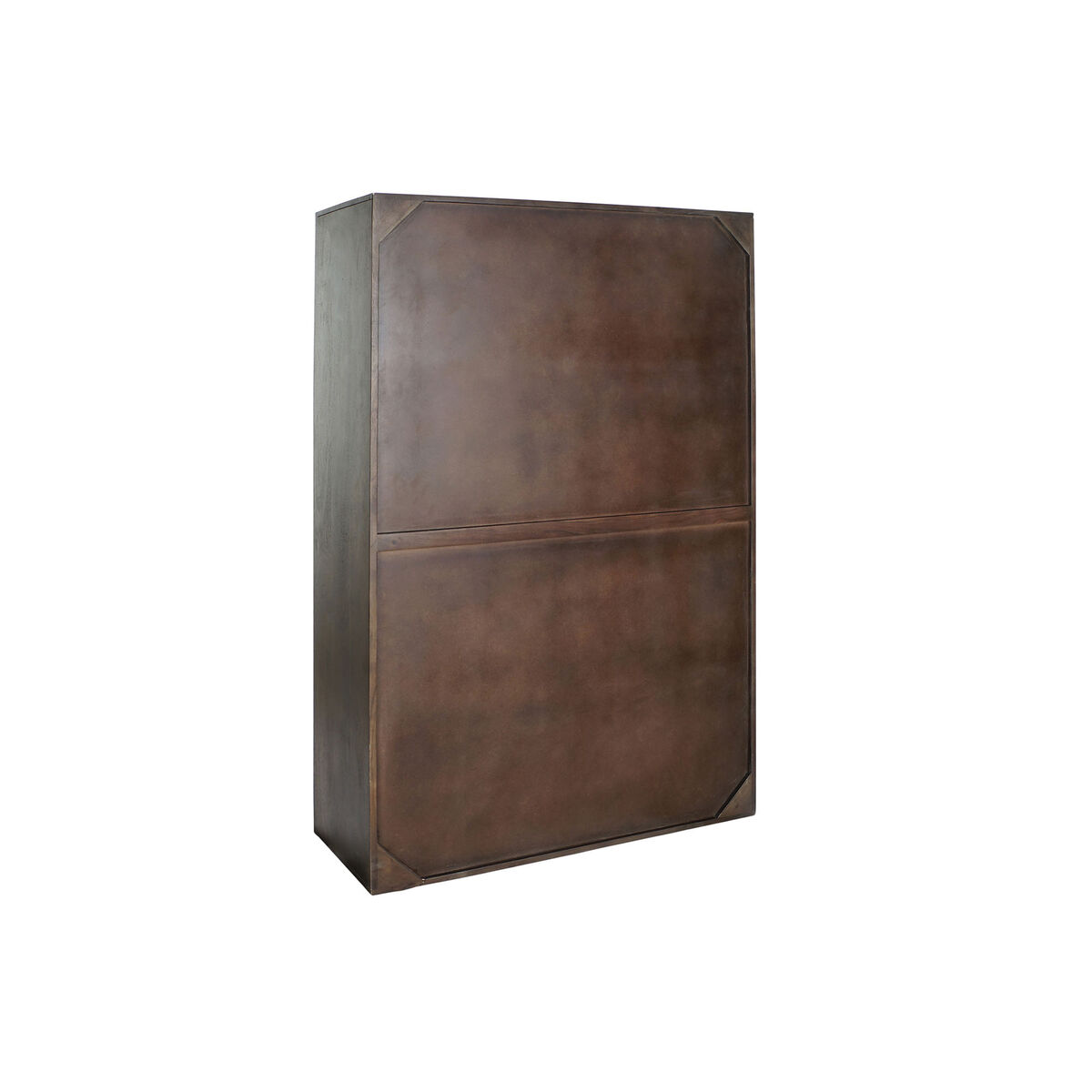 Skåp DKD Home Decor 100 x 40 x 175 cm Svart Metall Akaciaträ - 2