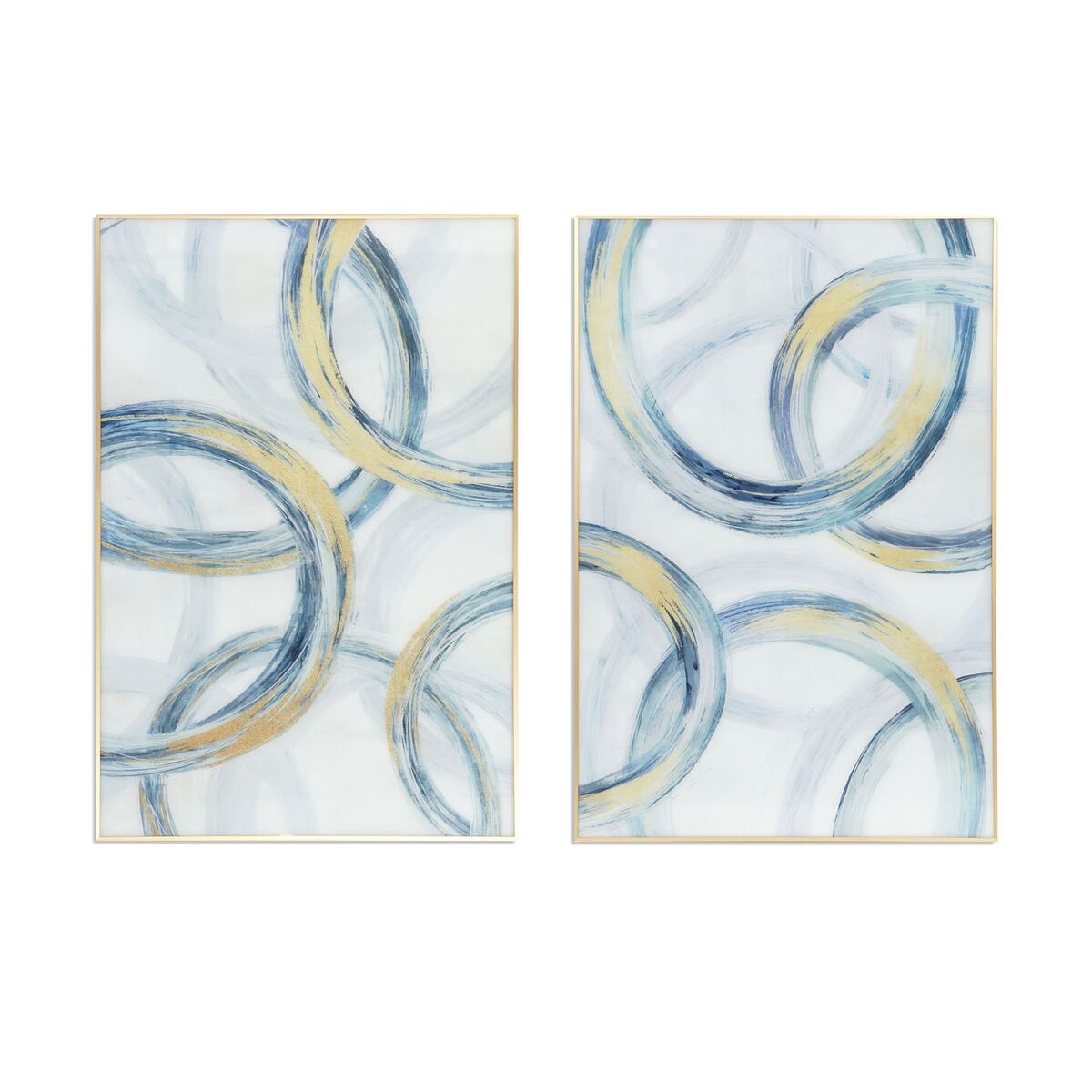 Tavla DKD Home Decor Aluminium Glas 80 x 2,5 x 120 cm 120 x 2,5 x 80 cm - 4