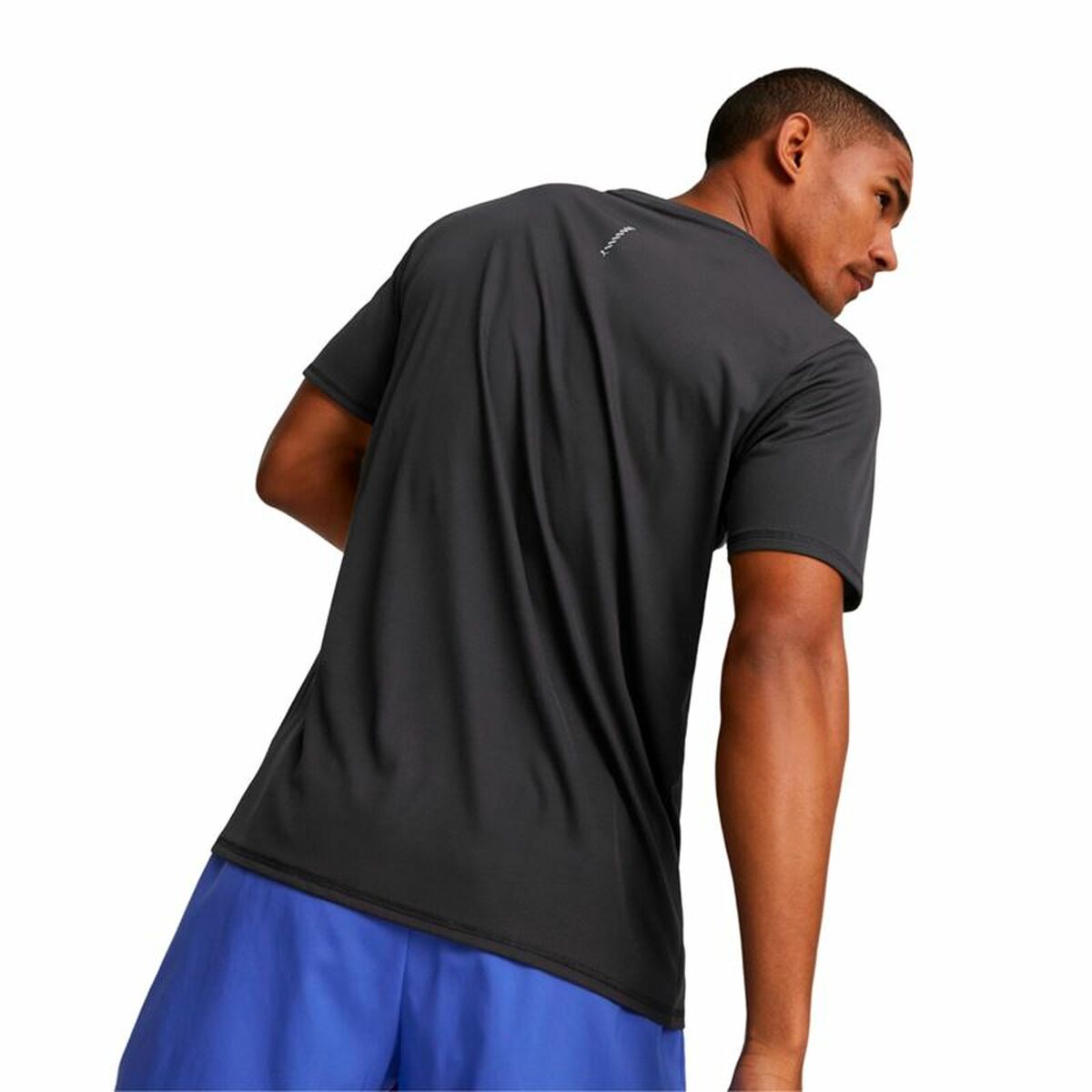 T-shirt med kortärm Herr Puma Run Favorite Ss Svart - 4