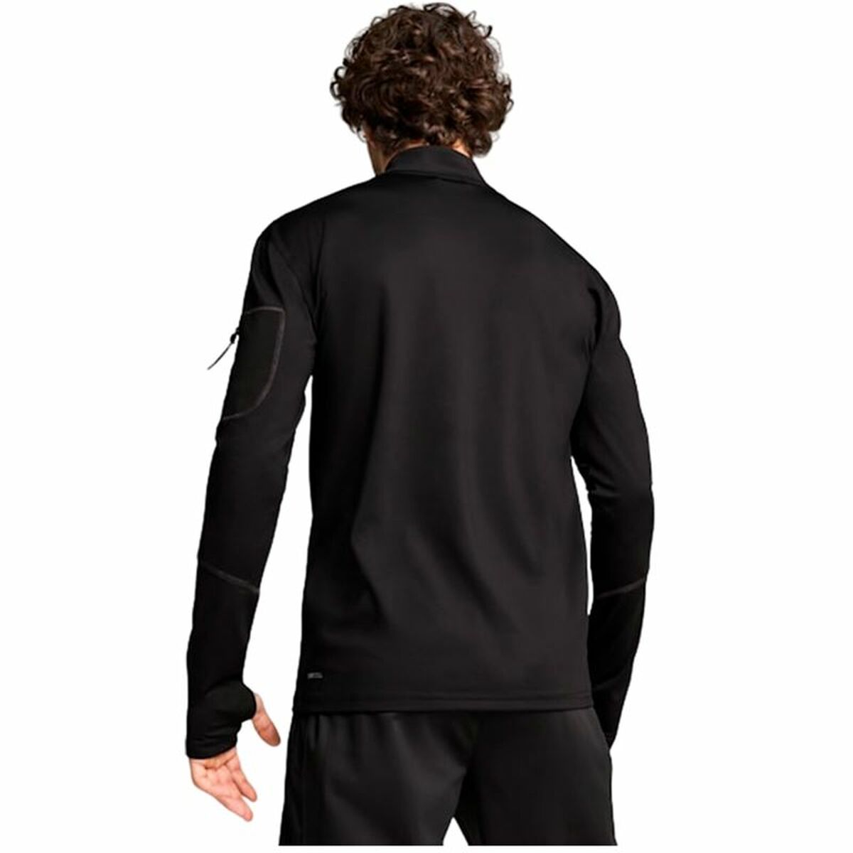 Tröja utan huva Herr Puma Flex 1/4 Zip Svart - 4