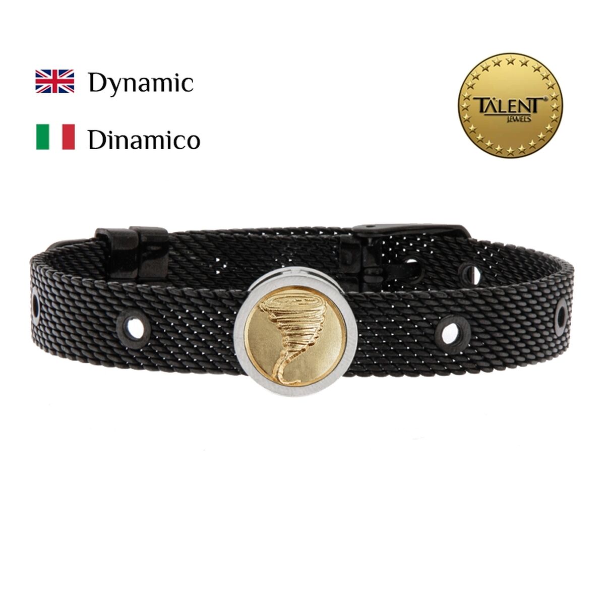 Unisexarmband Dynamic Talent Jewels TJA-5-12-01-2-235 Svart - 2