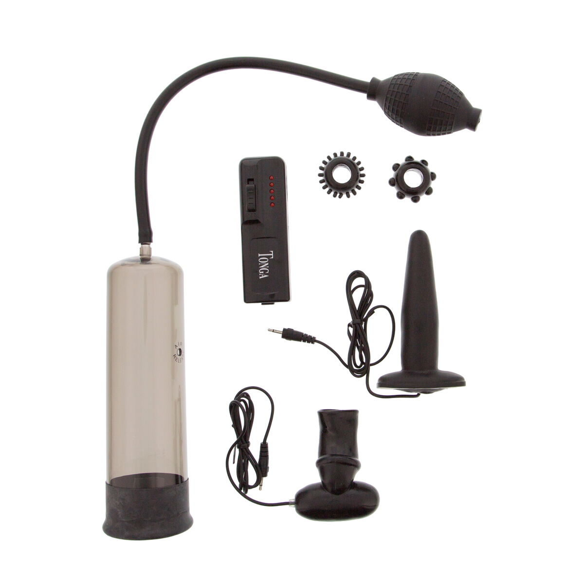 Cassini Anal Vibrator Svart Seven Creations Svart - 2