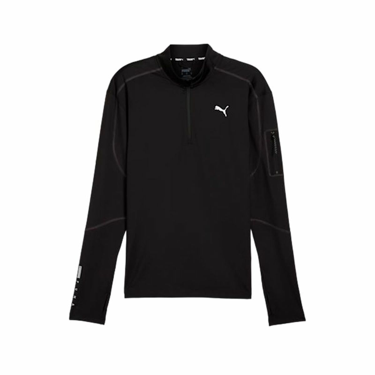 Tröja utan huva Herr Puma Flex 1/4 Zip Svart