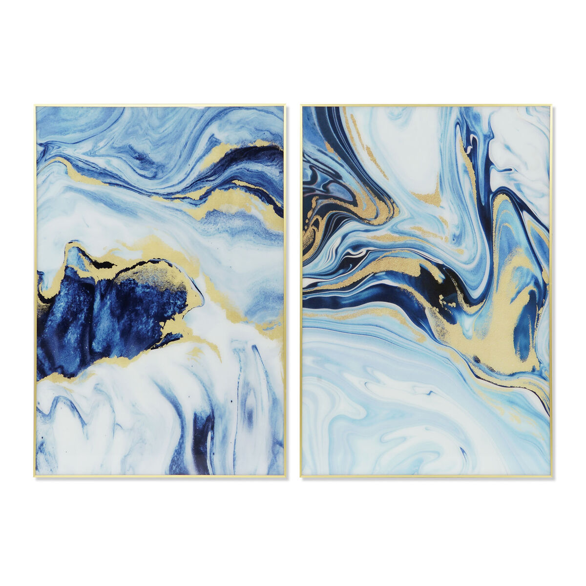 Tavla DKD Home Decor Aluminium Glas 80 x 2,5 x 120 cm - 4