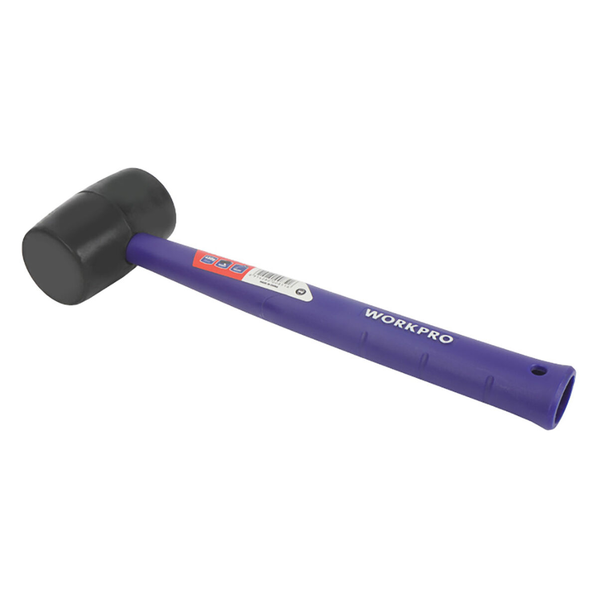 Gummiklubba Workpro Vit - 3