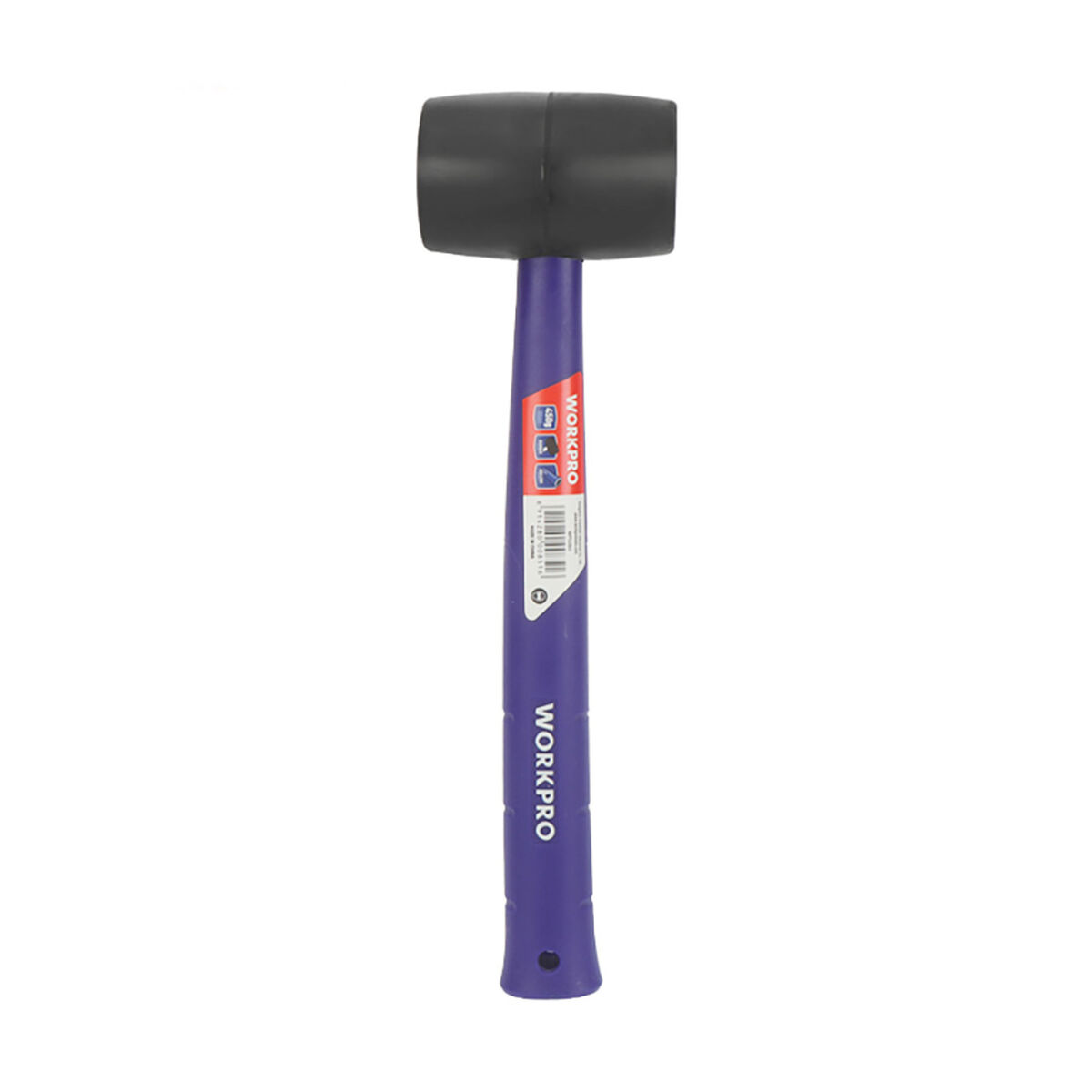 Gummiklubba Workpro Vit - 2