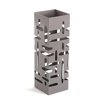 Paraplyställ Versa Grå Metall Järn 15,5 x 49 x 15,5 cm