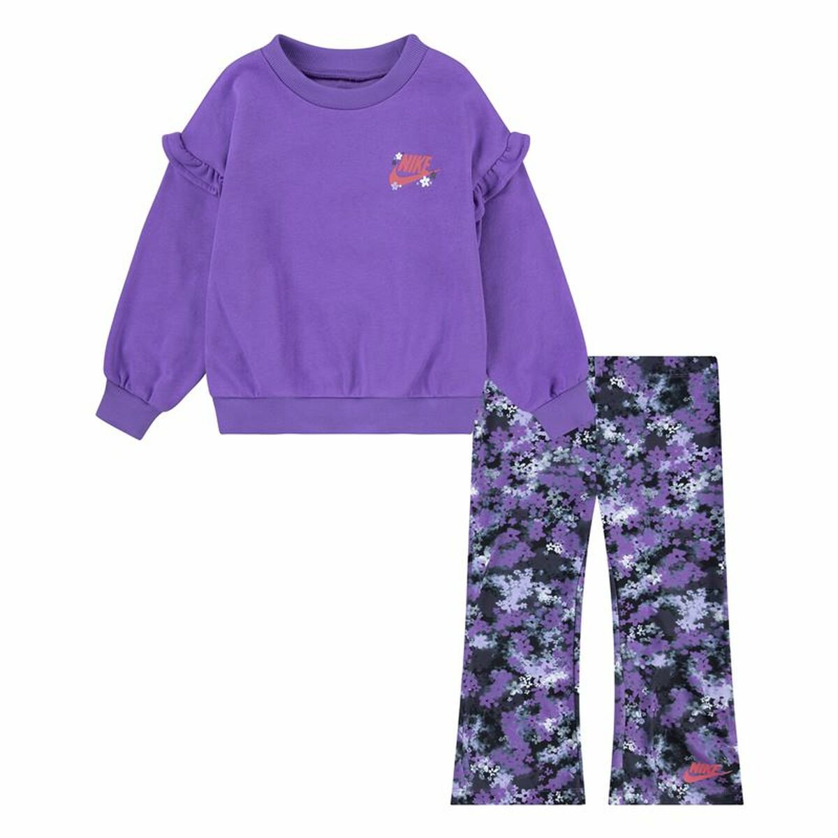 Träningskläder, Barn Nike Fresh Cut Dolman Ruffle Blå