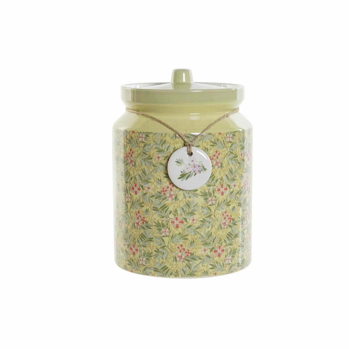 Burk DKD Home Decor Virágok 15,5 x 15,5 x 21 cm (2 antal) - 8