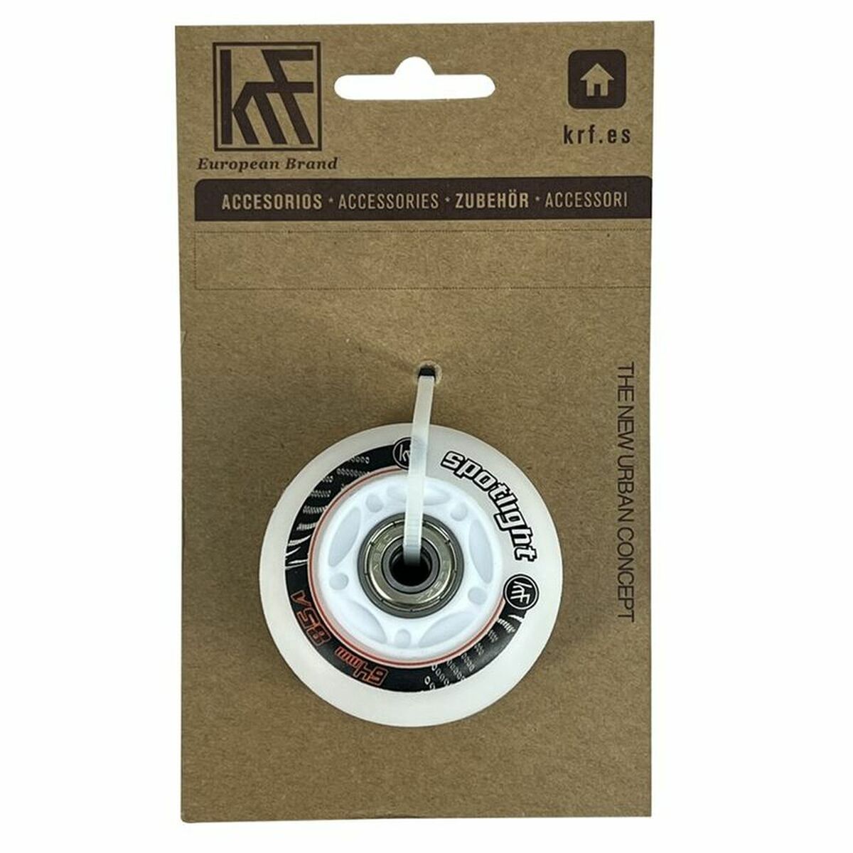 Hjul Spotlight LED KRF 64 MM Rosa - 6