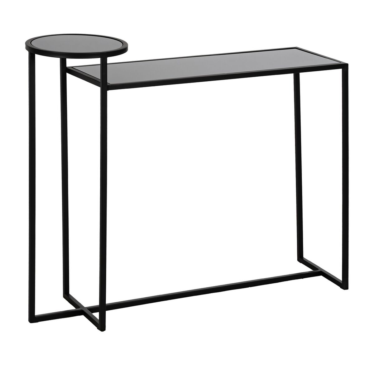 Mottagare Svart 101 x 30 x 83 cm