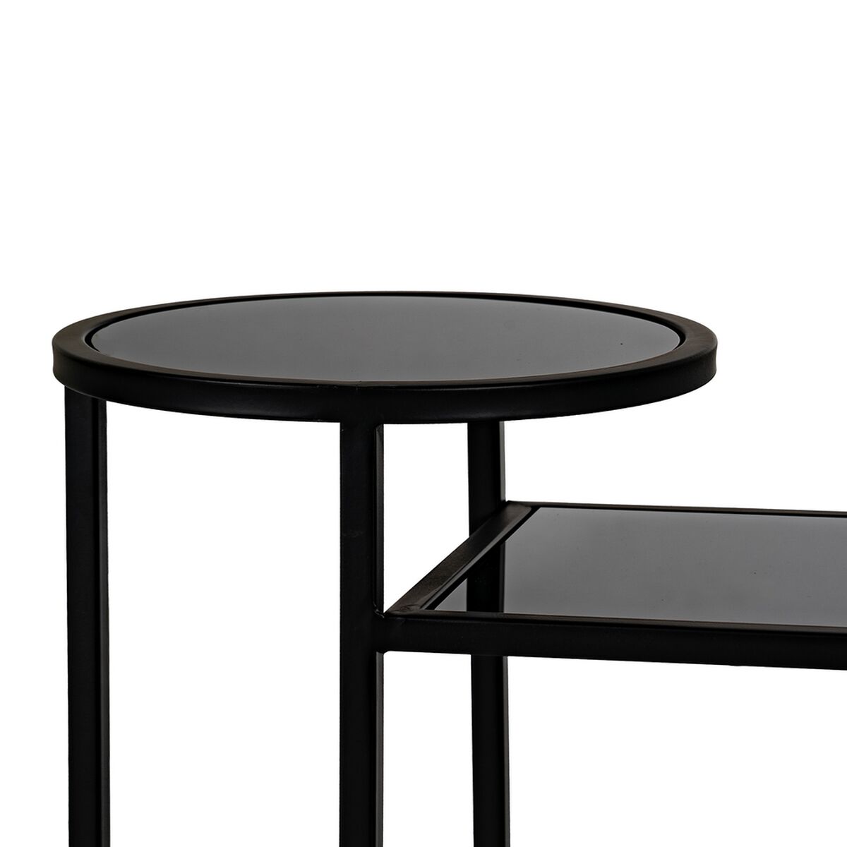Mottagare Svart 101 x 30 x 83 cm - 5