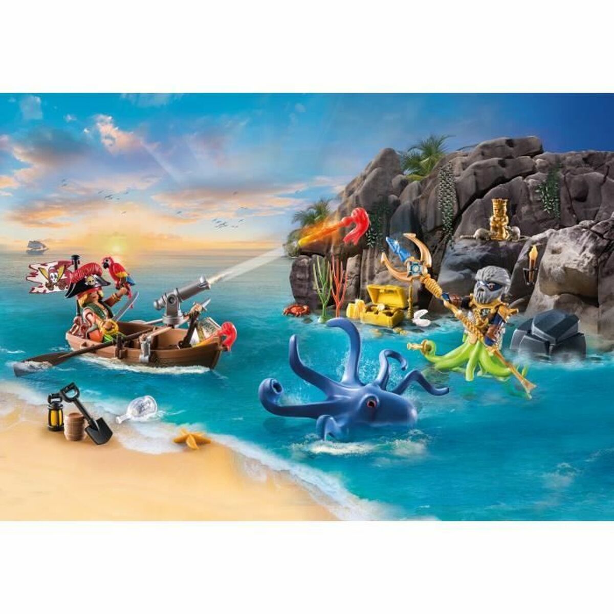 Adventskalender Playmobil 71636 Pirate Advent Calendar Plast - 2