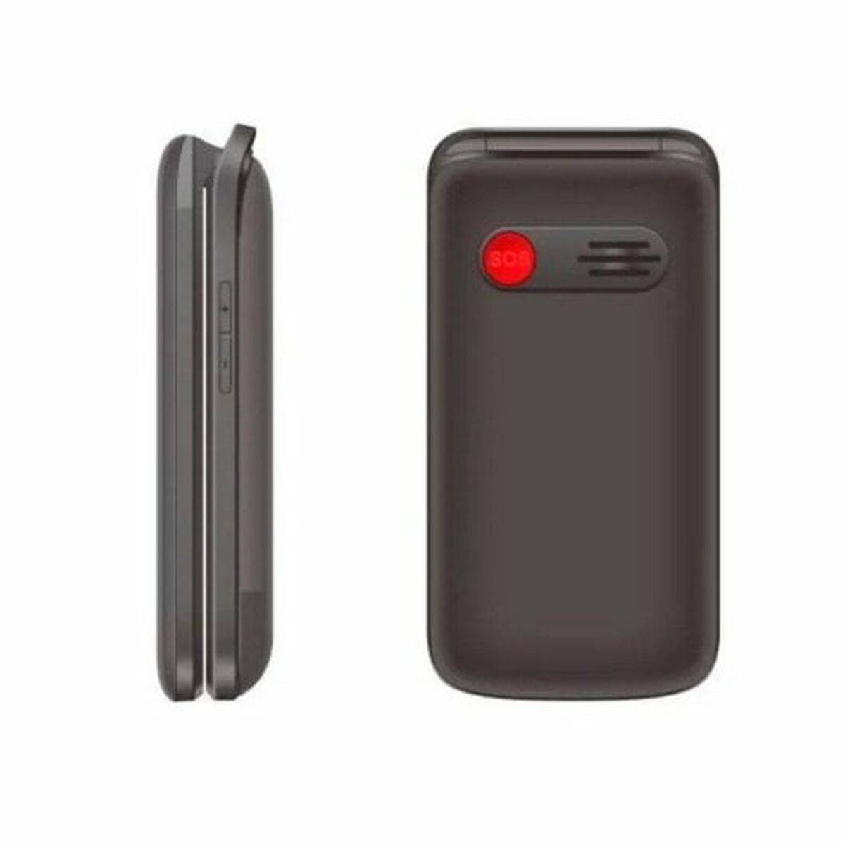 Mobiltelefon för seniorer Qubo X-247BKC - 3