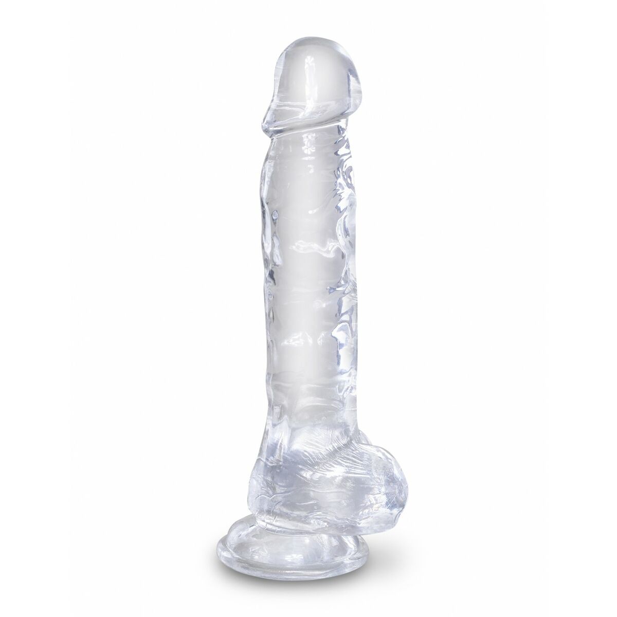 Realistisk dildo Pipedream King Cock Clear