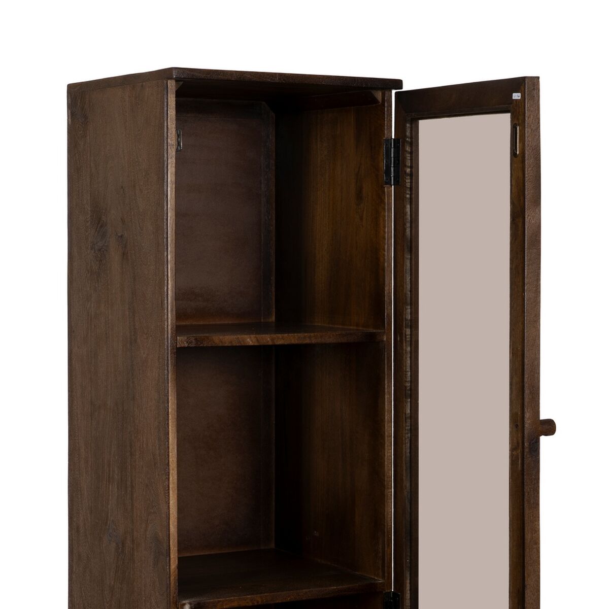 Visningsställ Brun Glas Mangoträ 40 x 40 x 180 cm - 3